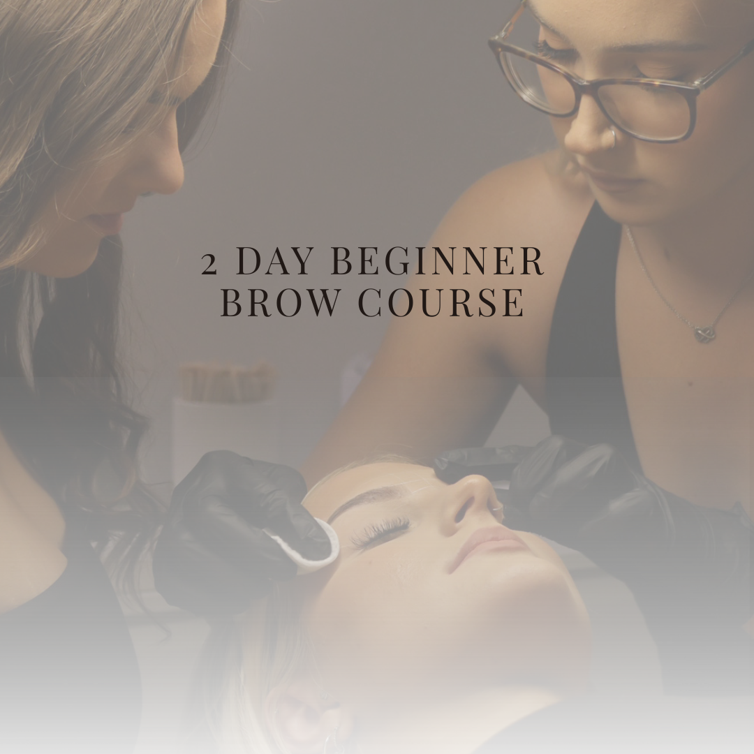 2 DAY IN PERSON BEGINNER BROW COURSE